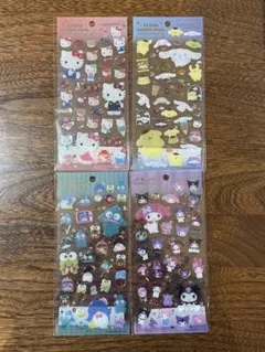 サンリオ クリアキャンディシール 4枚セット