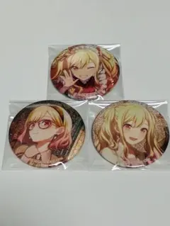 プロセカ　グリッター缶バッジ　天馬咲希