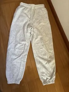 H&Mグレー ジョガーパンツ スウェットパンツ