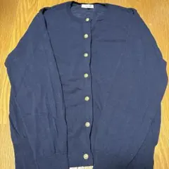 Techichi ネイビー カーディガン 長袖