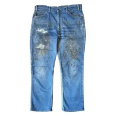 00s Levi's デニムペインターパンツ メキシコ製 ペイントペンキ 一点物