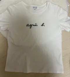 agnès b. ホワイト Tシャツ