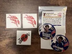 日本代表　サッカー　瀬古歩夢　冨安健洋　丸型ステッカー　サムライブルー　ランダム