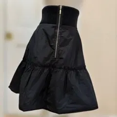 MONCLER ブラック フレアスカートのサムネイル