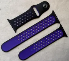 Apple Watch Nike ブラック/ハイパーグレープ 44MM 純正