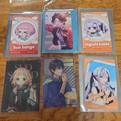 にじさんじ 七次元生徒会 カード 6枚セット ①