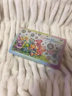 ダッフィー&フレンズ　缶のみ　20周年　カラフルハピネス