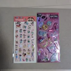 クレヨンしんちゃん シール＆グリッターシャカシャカシール