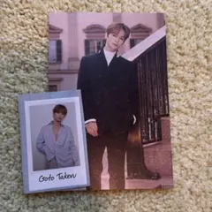 INI写真集　ステッカー・ポストカードセット　後藤威尊