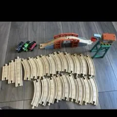 きかんしゃトーマス 木製レールシリーズ 直線＆曲線 拡張レールセット
