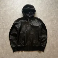 archive grunge real leather jacket punk - メルカリ