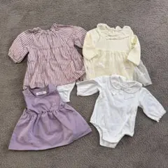 プティマイン　スラップスリップ　女の子　70 春服　夏服