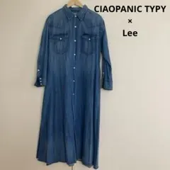 【値下げ不可】CIAOPANIC TYPY Lee デニムワンピース　F