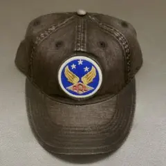 【RRL】新品タグ付 ウィングドロゴ ツイル ボール キャップ/ブラック