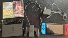 Switch本体 おまけカセット3つ付き