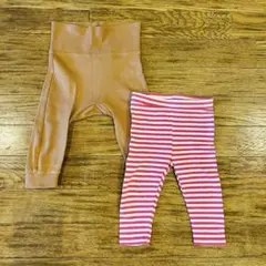 H&M &BabyGap レギンス 2枚セット