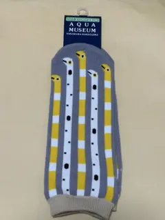AQUA MUSEUM ストライプソックス 22-24cm