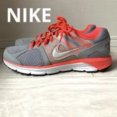 Nike ランニングシューズ グレー/オレンジ