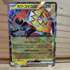 カプ・コケコex RR SV3a 019/062 ポケモンカード
