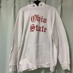 80s 【vintage】チャンピオンパーカー　オハイオステート　X L
