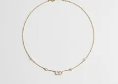 ✨DIOR✨Clair D Lune ネックレス メタル レジンパール