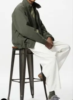 UNIQLO リラックスアンクルジーンズ/ワイドフィット