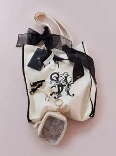 新品 SNIDEL HOME スナイデルホーム エンブレムトートバッグ