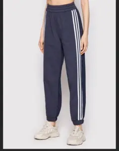 adidas オリジナル　レディース ネイビー ジャージ パンツ