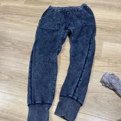 GU ジョガーパンツ ダークブルー S