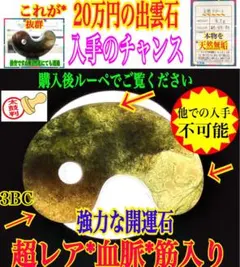 ✳入手無理　極上‼️出雲石勾玉 天然無垢 ソーティング付 透過性抜群 希少血脈入り 2026年最新】出雲勾玉の人気アイテム - メルカリ