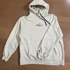 Kappa パーカー　ベージュ　メンズM サイズ