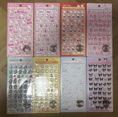 サンリオ　ボンボンドロップシールミニ　8種　はぴぶんだい　キティ　プリンマイメロ