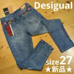 ★新品★Desigual【デシグアル】 デニム パンツ ジーンズ 27のサムネイル