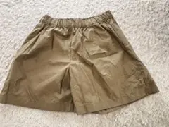 カーキ色ウエストゴムショートパンツ Sサイズ