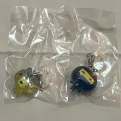 たまごっち　めじるしアクセサリー3 ござるっち　やんぐまめっち　ガチャ　b