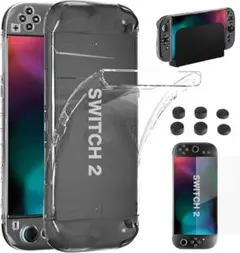 Switch 2 カバー Switch2 カバー＋ガラスフィルム１枚