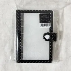 【即日発送】 mering メリング A7 ドットバインダー シール帳 黒