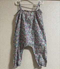 ボンポワン　サロペット　花柄　2