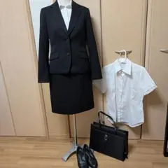 リクルートスーツ +バック+パンプスセット