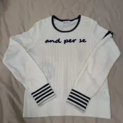 and per se ゴルフセーターｌ
