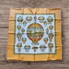 LANCEL バルーン シルクスカーフ