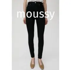 moussy HW Rebirth BLACK SKINNY 24 美品