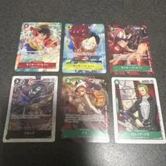 麦わらの一味 ワンピース カードゲーム 一番くじ i賞 カードステッカーセット