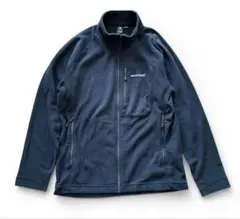 mont-bellモンベルCLIMACHAMEECEフリースジャケットMブラック