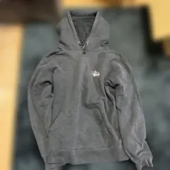 old Stussy パーカー ブラック M フェード ピンク