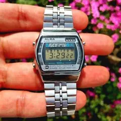 【1980年代 オールド・デジタル】セイコー　アルバ　Y749