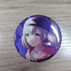 プロセカ　小豆沢こはね　グリッター缶バッジVol7A