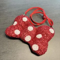 Disney ミニー スタイルスタジオ リボン スパンコール ショルダーバッグ