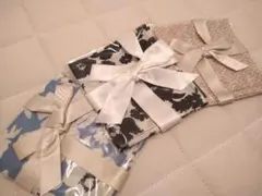 クリスマスセール12/25まで ハンカチ3枚セット　ラッピング済み