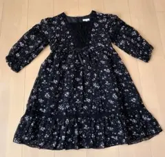 キャサリンコテージ　シフォン素材花柄ワンピース